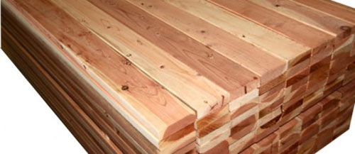 Redwood B grade quality